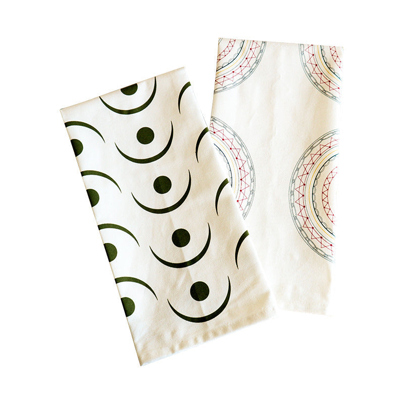 Cotton Fabric Napkin, Nordic Placemat and Baking Styling Cloth