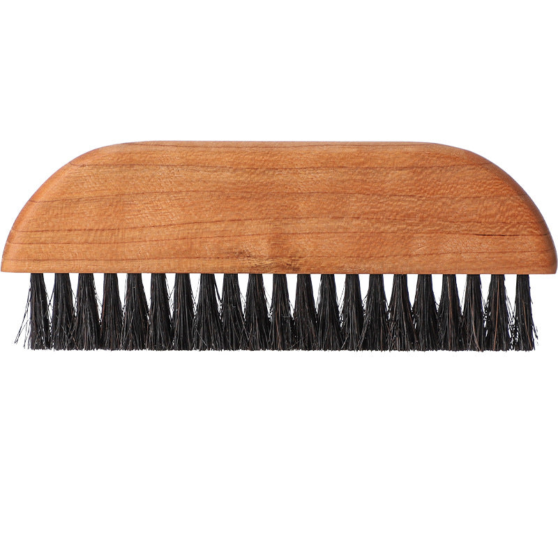 Natural Horsehair Hand Broom, Anti-Static Dusting Brush with Wooden Handle