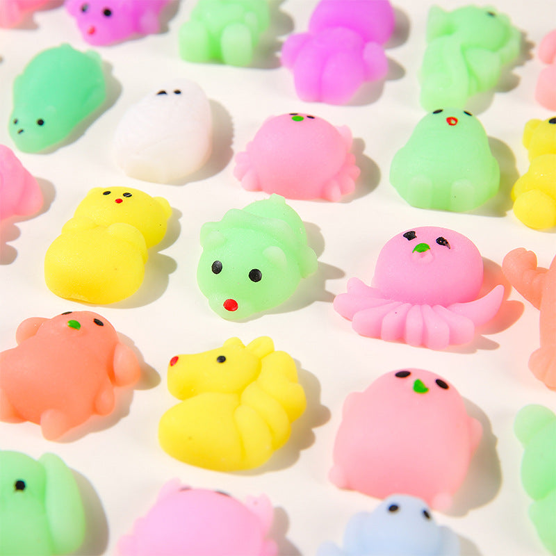 Animal Squishy Stress Balls – Soft Anti Stress Fidget Toy Set