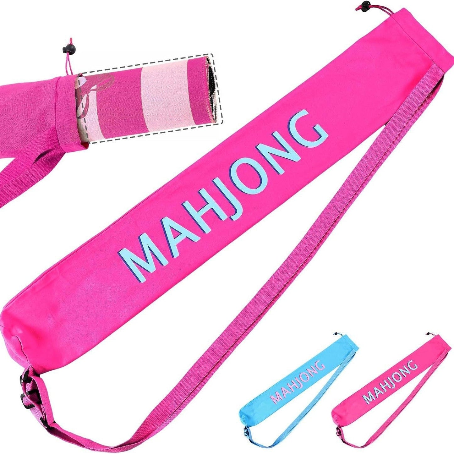 Mahjong Travel Bag – Large Capacity Crossbody Storage Tote