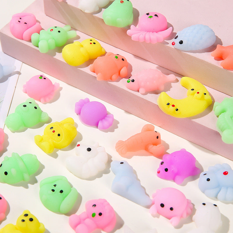 Animal Squishy Stress Balls – Soft Anti Stress Fidget Toy Set