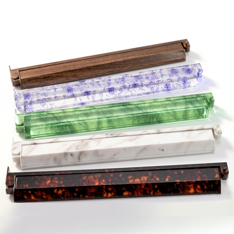 Mahjong Ruler – American Style 2-in-1 Rake & Jewish Ruler, Mahjong Rack, 17.5 Inch with Pusher