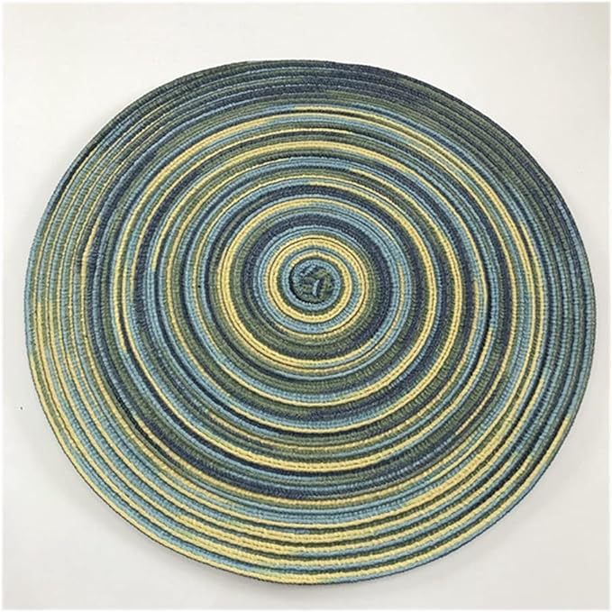 Nordic Cotton Gauze Placemat, Heat Resistant Dining Table Mat