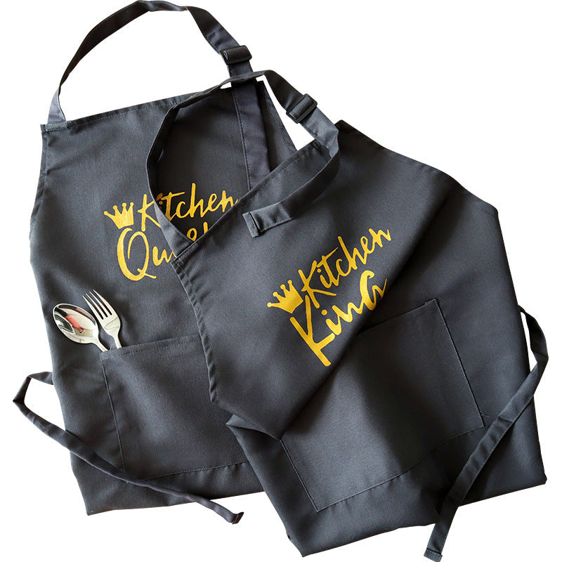 Heavy-Duty Kitchen Apron, Eco-Friendly Heat-Resistant Cooking Apron