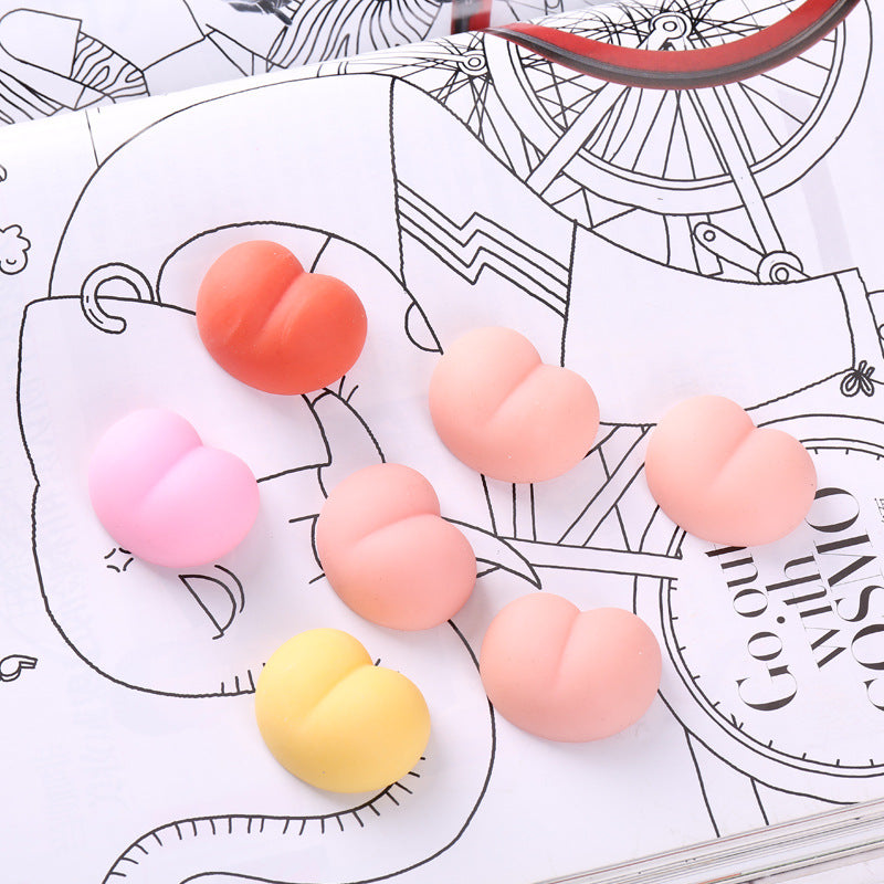 Cute Cartoon Butt Squishy Toy – Soft Stress Relief Fidget Toy