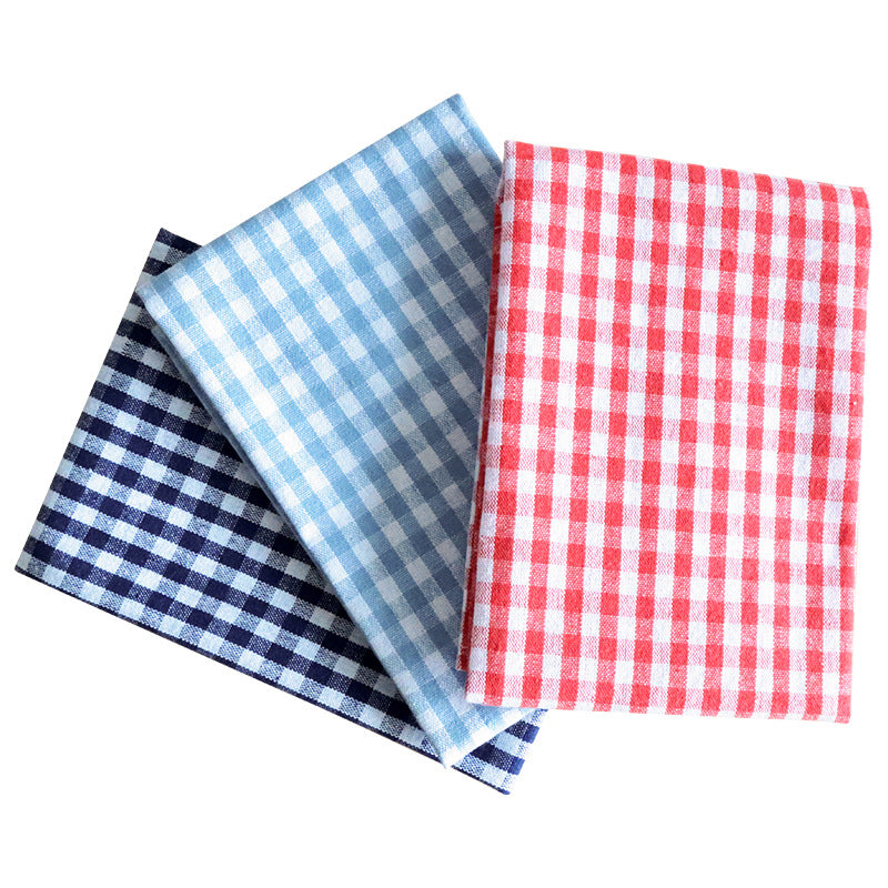 40 × 60 cm Cotton Gingham Table Mat – Checkered Placemat for Dining Table, Kitchen, Café, Restaurant, Picnic & Home Decor