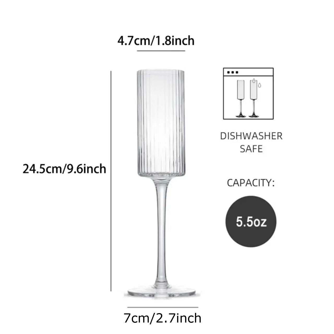 Plastic Champagne Flute Set – Durable Stemmed Party Glasses