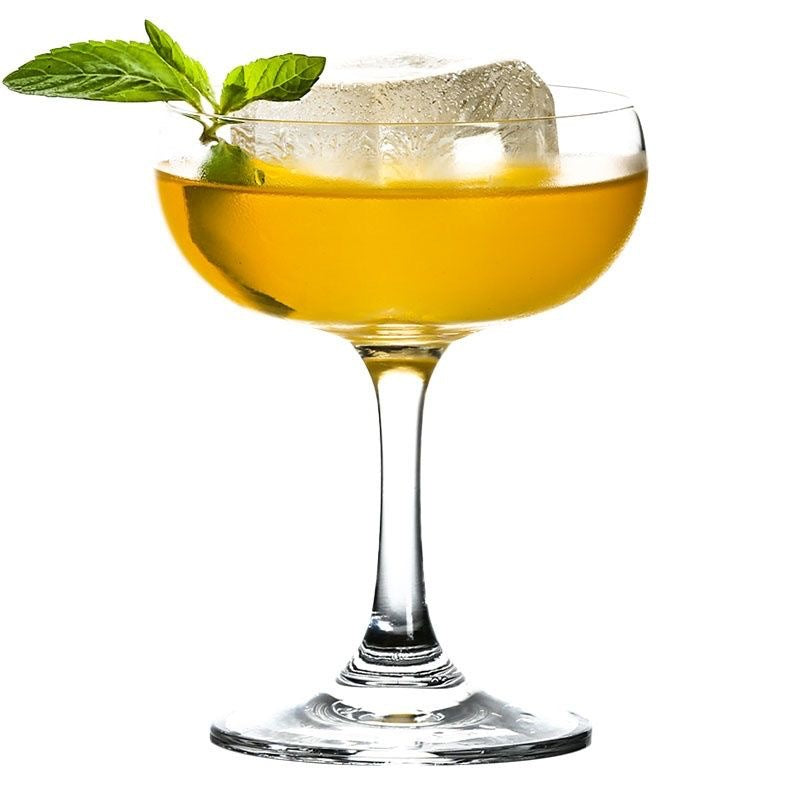 Decorative Stemmed Crystal Glass – Cocktail, Juice & Champagne Goblet