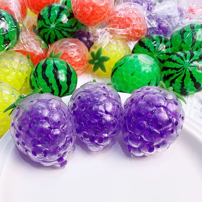Fruit Squishy Squeeze Ball Toy – Stress Relief Decompression Toy