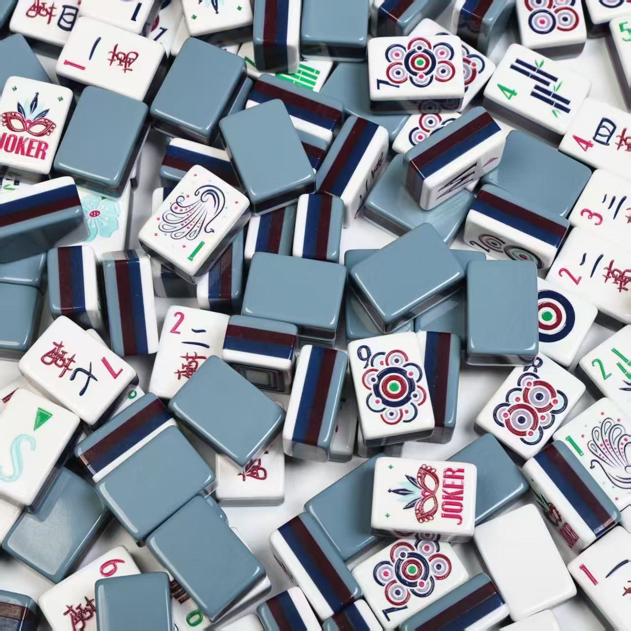 American Mahjong Game Set – Crystal Acrylic Mahjong Tiles