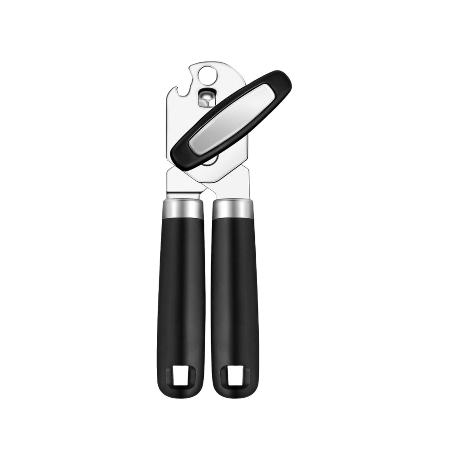 Multifunction Stainless Steel Can Opener & Bottle Opener with Wooden Handle