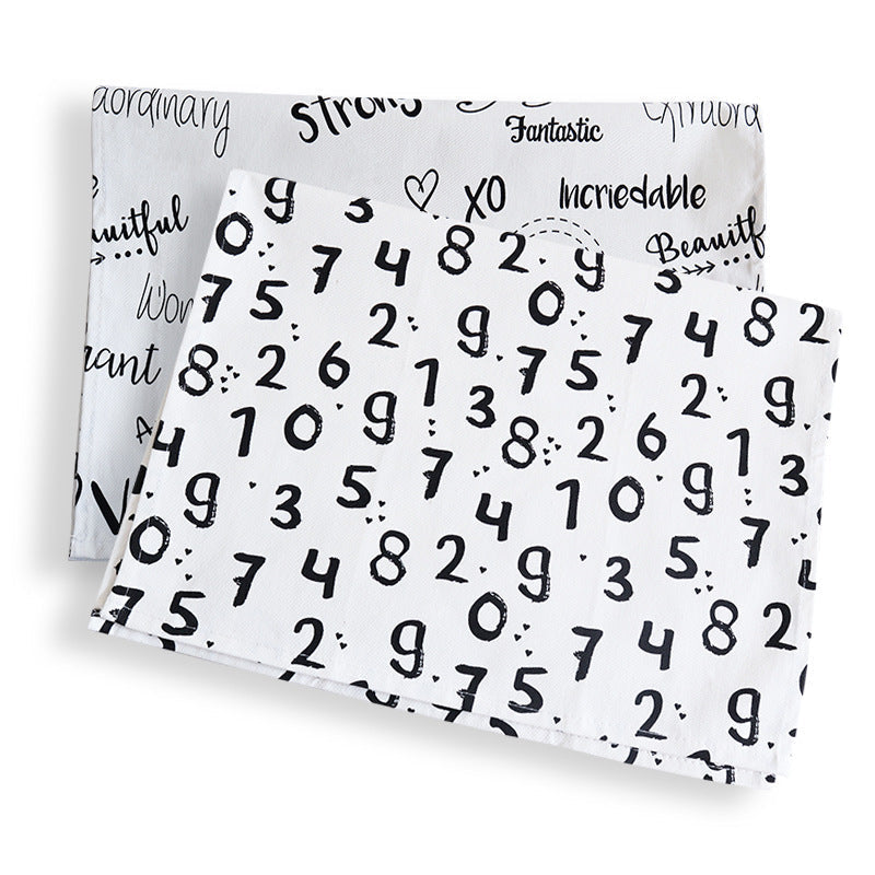 Cotton Napkin, Placemat and Food Styling Table Cloth