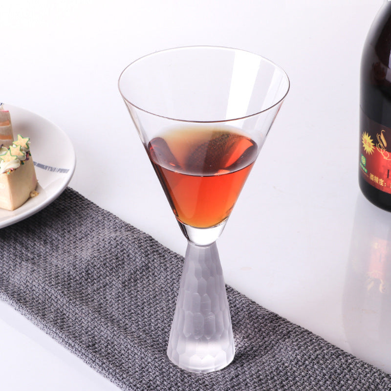 Crystal Stemmed Glass – Cocktail, Juice & Sparkling Drink Goblet