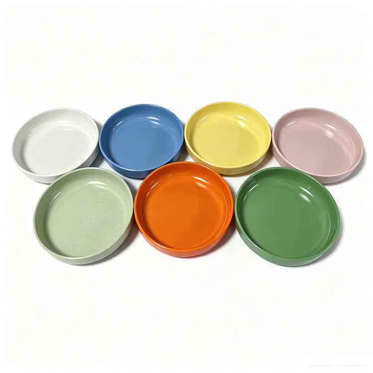 Thickened Melamine Round Bowls – Multi-Color Snack, Fruit, Steamed Egg & Vegetable Serving Bowls