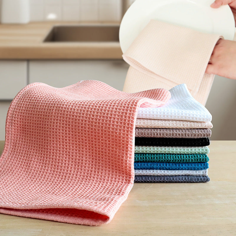 Nordic Waffle Dish Cloth, Kitchen Cleaning Towel