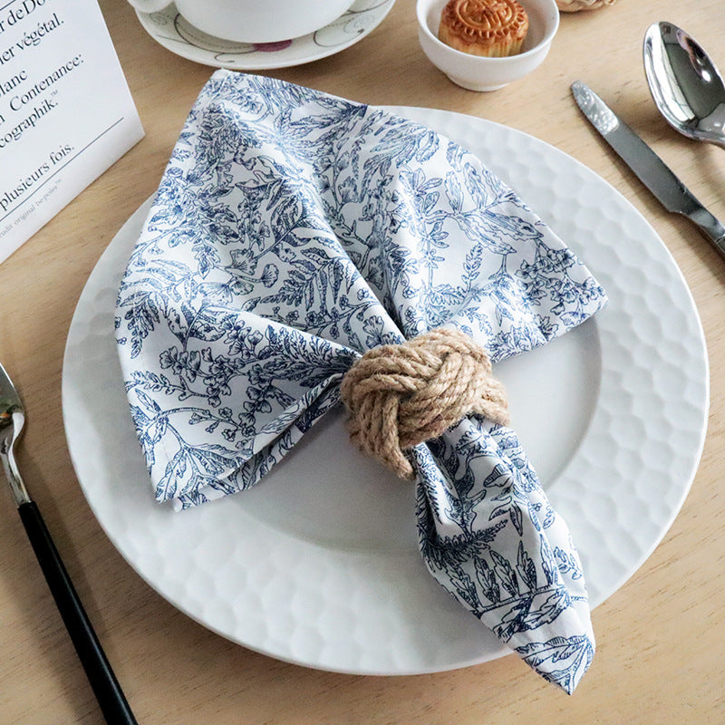 Printed Cotton Napkin, Square Table Napkin