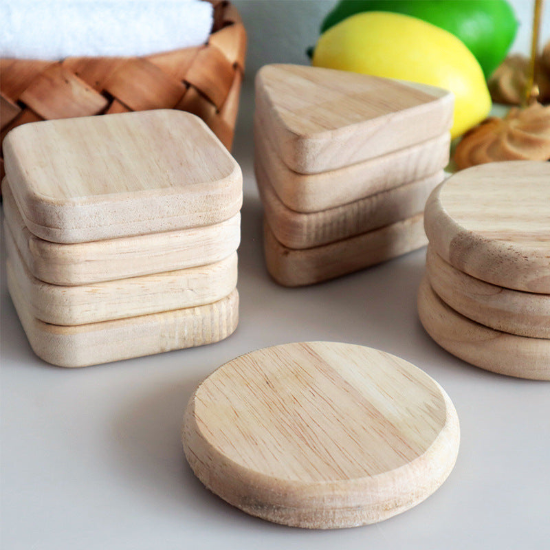 Wooden Cup Coaster, Heat-Resistant Mug and Coffee Mat