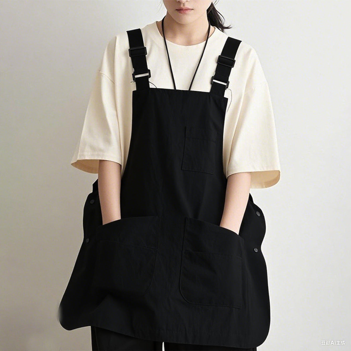 Adjustable Multi-Pocket Utility Apron – Two-Way Work Apron