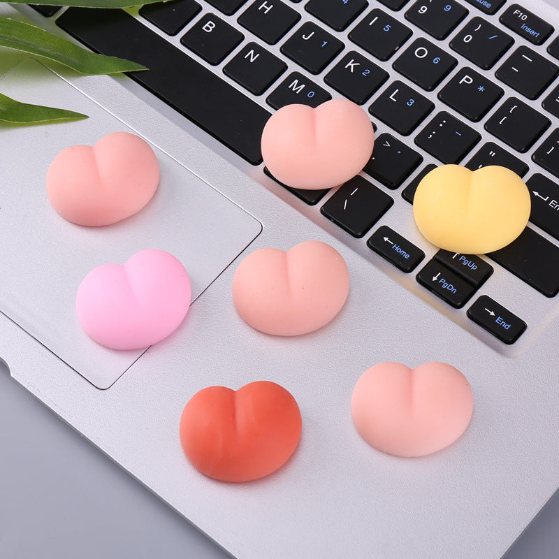Cute Cartoon Butt Squishy Toy – Soft Stress Relief Fidget Toy