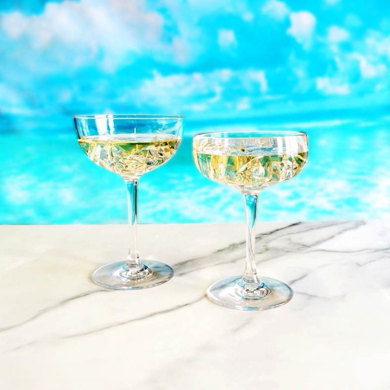 Crystal Coupe Glass – Champagne, Cocktail & Dessert Serving Cup