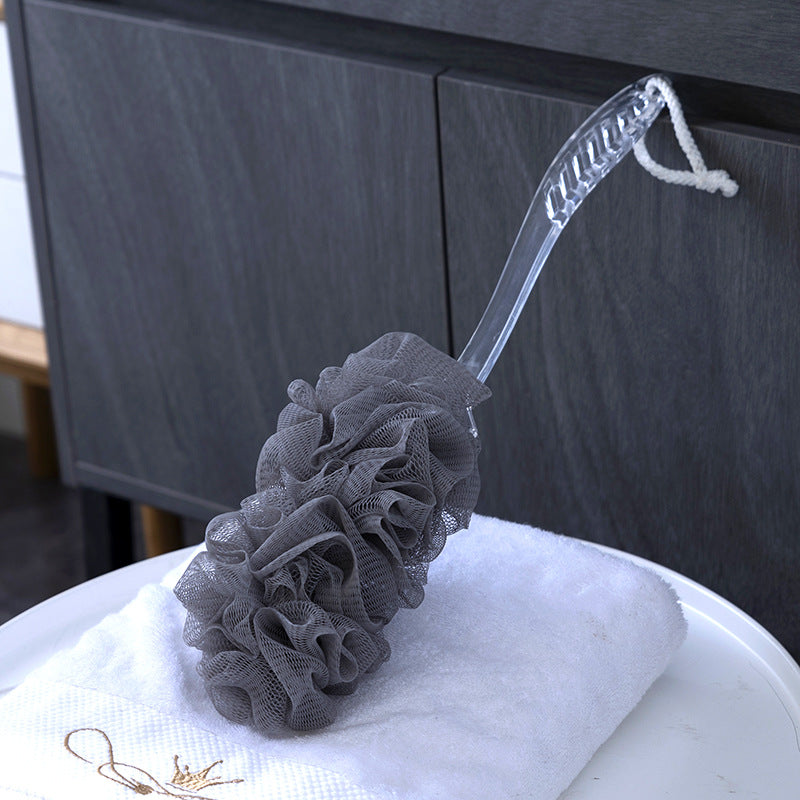 Exfoliating Bath Loofah with Long Handle – 44cm Body Scrubber Shower Brush