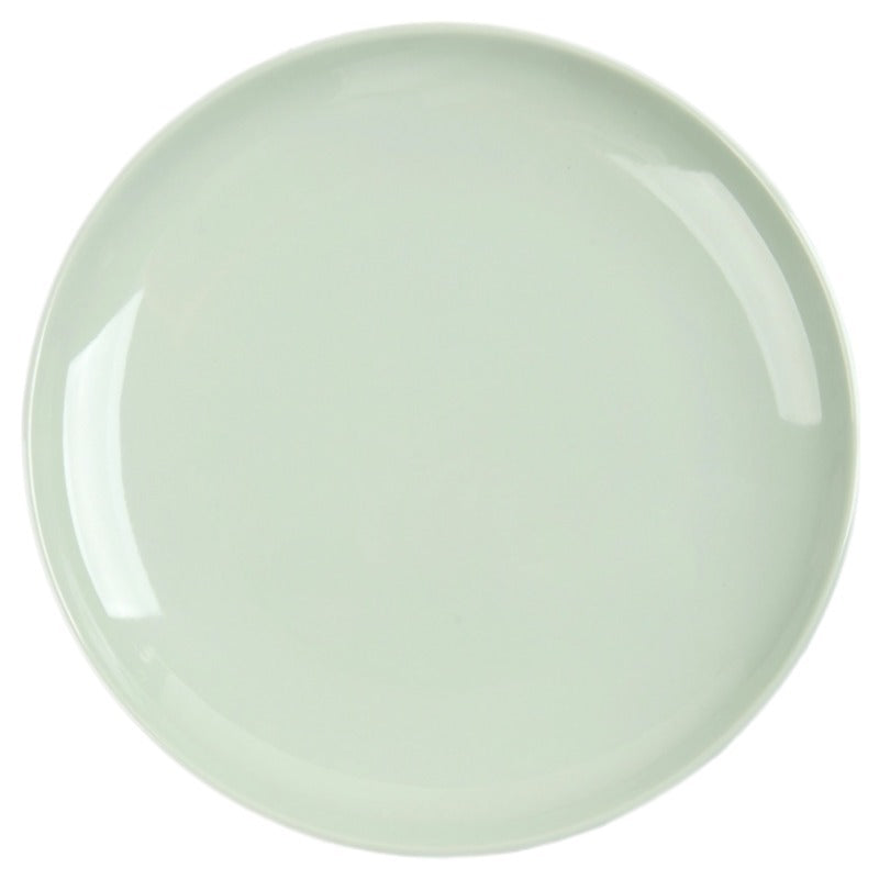 Melamine Dinner Plate – 8 Inch Round Lightweight Tableware Plate for Dining & Serving