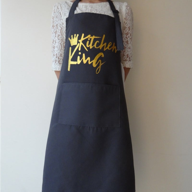 Heavy-Duty Kitchen Apron, Eco-Friendly Heat-Resistant Cooking Apron