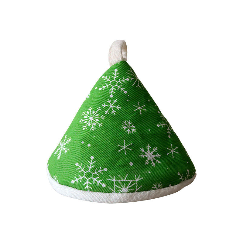 Fabric Pot Lid Cover, Triangular Heat-Resistant Handle Holder
