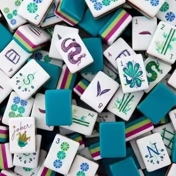 American Mahjong Game Set – Crystal Acrylic Mahjong Tiles