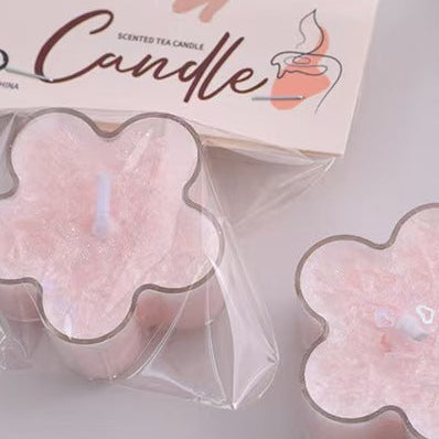 Flower Shaped Candle – Smokeless Decorative Candle