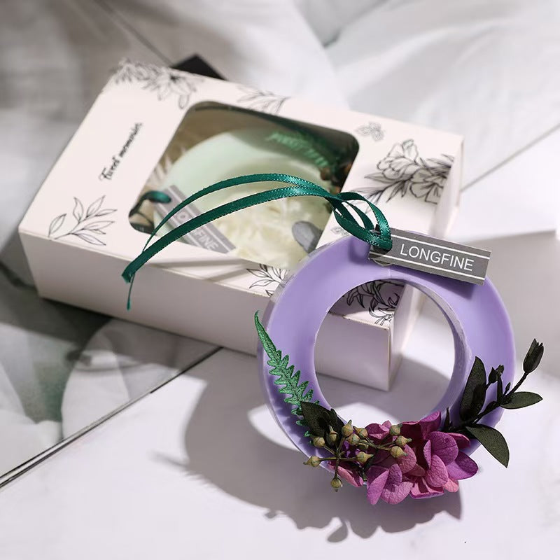Floral Soy Wax Scented Hanging