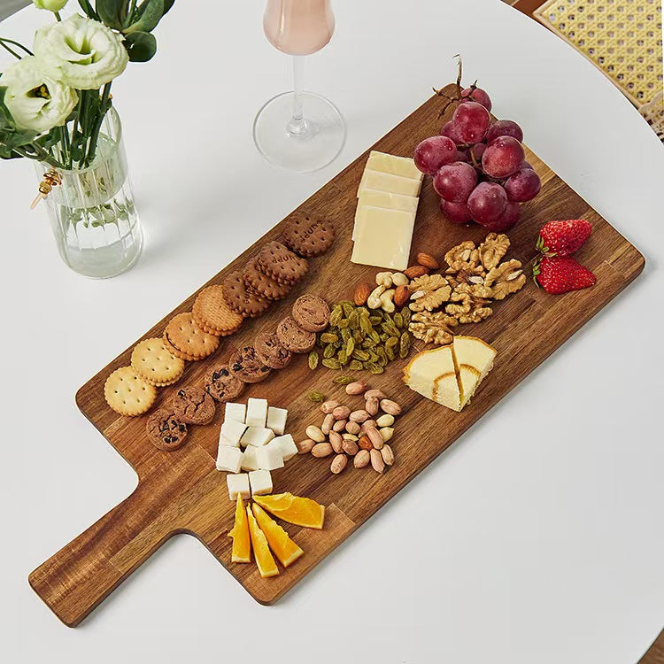 Acacia Wood Cutting Board Rectangular Kitchen Chopping Board