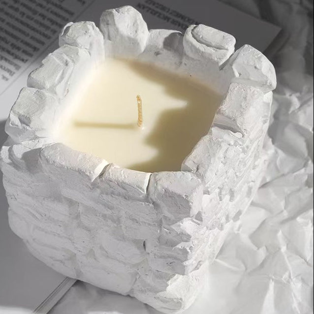 Nordic Castle Sculpted Scented Candle