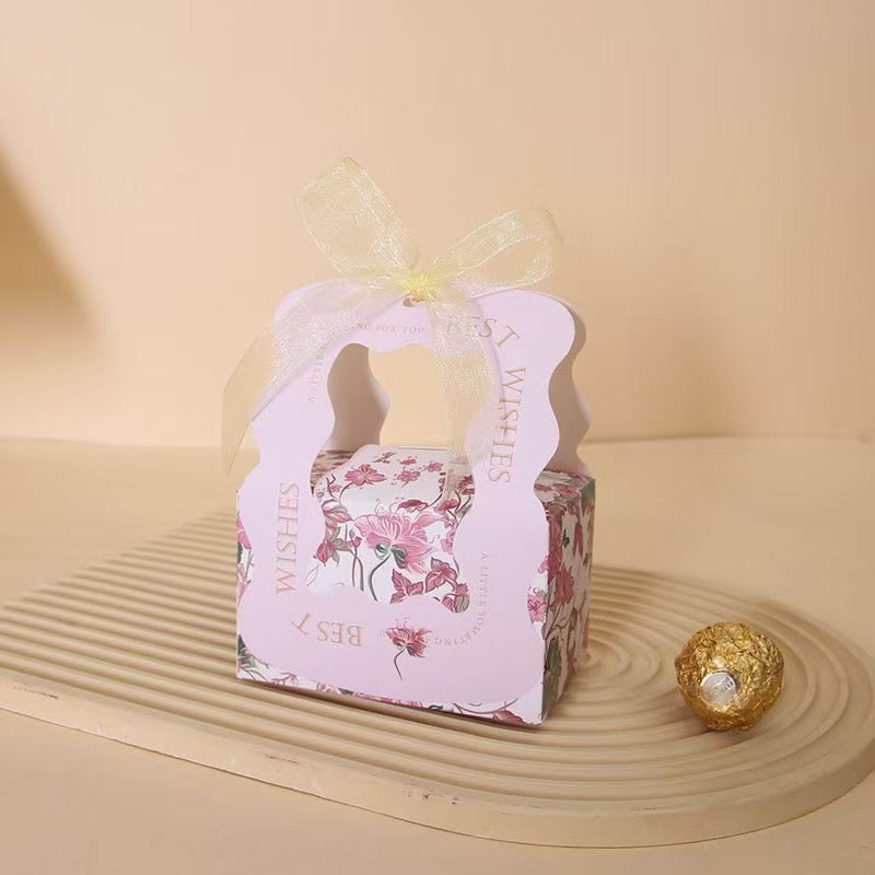 Wedding Candy Box Paper Favor Box Elegant Party Gift Box