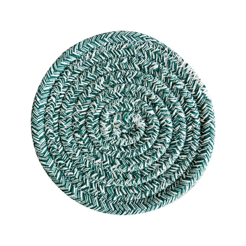 Nordic Cotton Rope Coasters, Thick Heat-Resistant Insulated Drink Mats