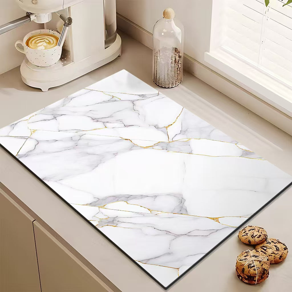 Kitchen Drying Mat Heat Resistant Dish Drain Pad