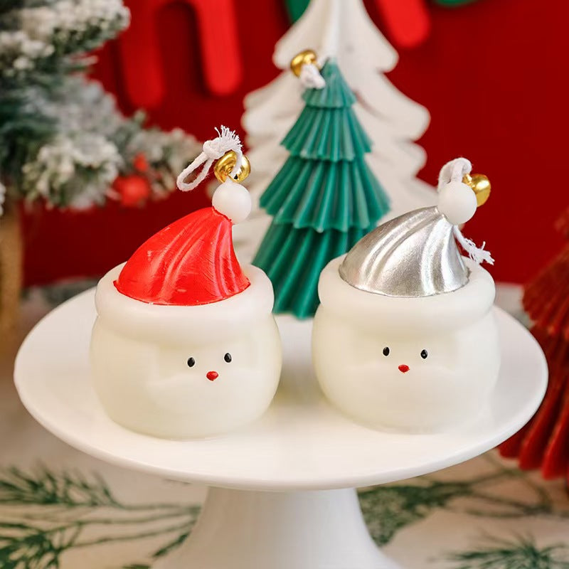 Cute Santa Scented Candle