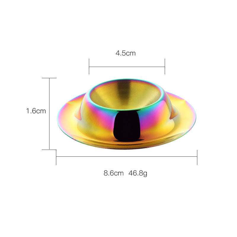 Stainless Steel Egg Cup Holder, Metallic Egg Stand