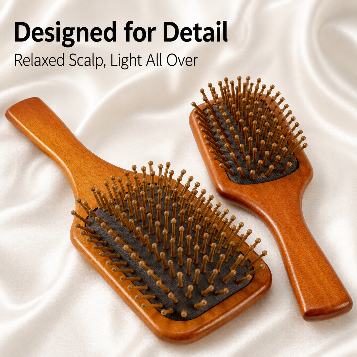 Nanzhu Wooden Paddle Hair Brush