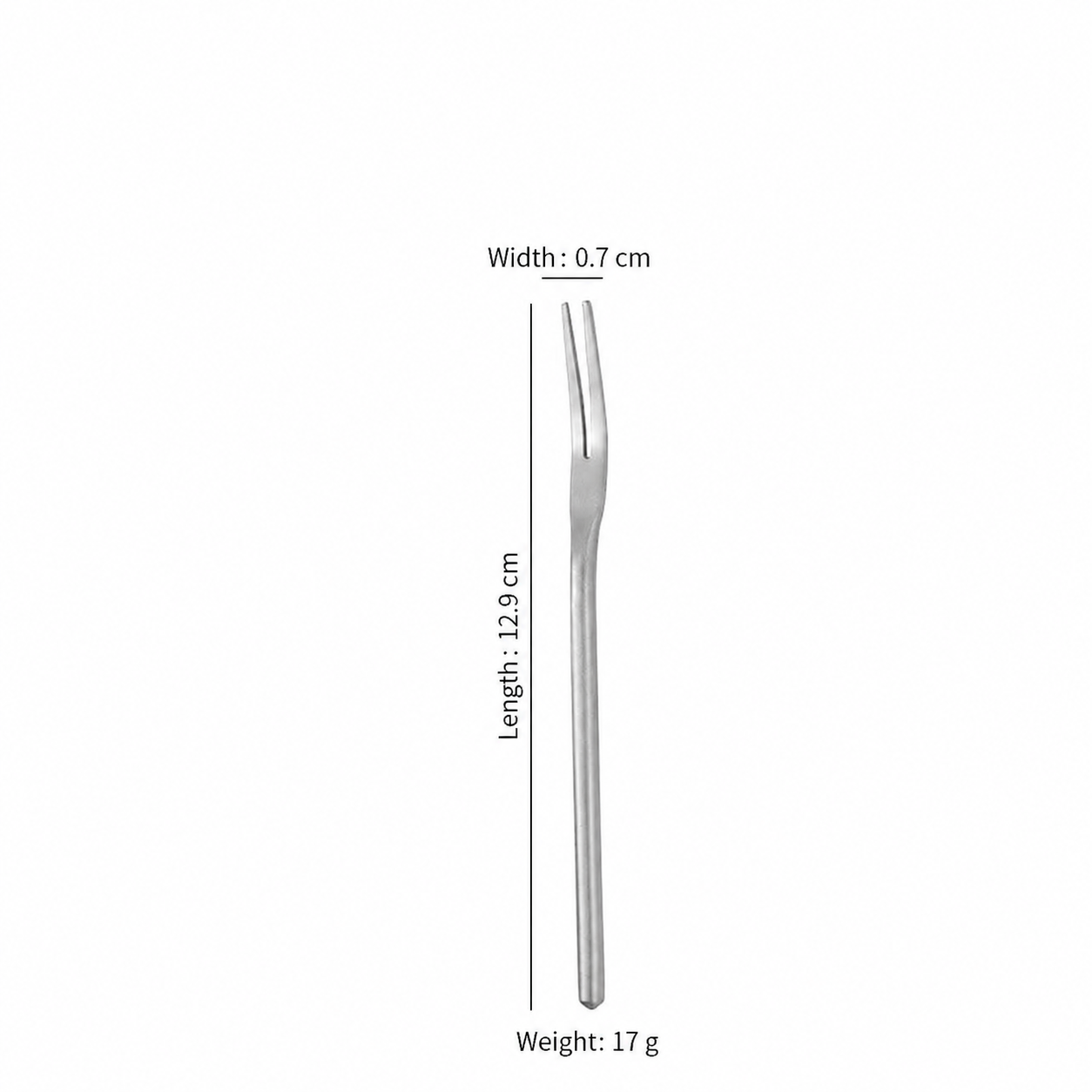 Stainless Steel Mini Dessert Fork Elegant Fruit Fork Cocktail Fork
