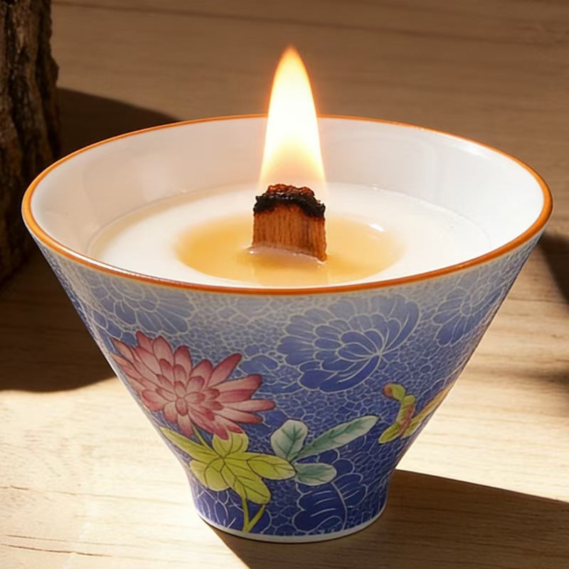 Royal-Style Teacup Scented Candle