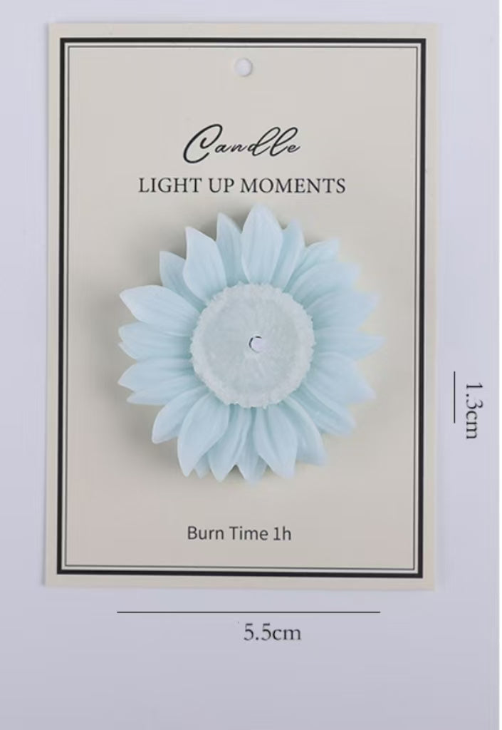 Sunflower Floral Scented Candle, Soy Blend