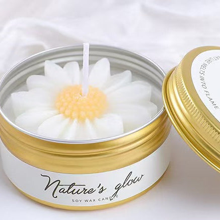 Chamomile Scented Candle in Mini Tin