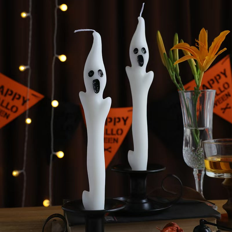 25cm Halloween Ghost Taper Candle