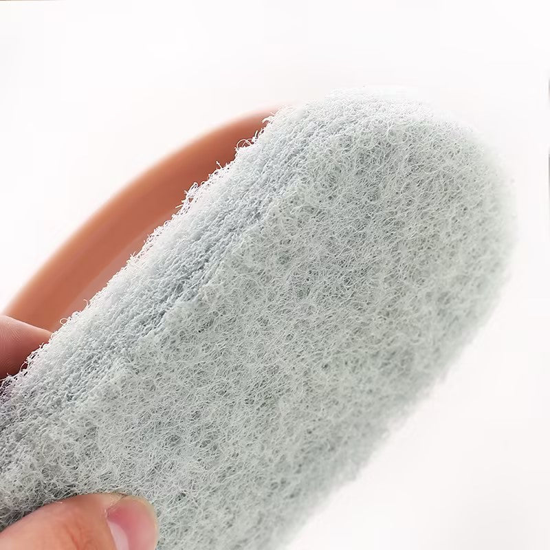 Handheld Cleaning Brush – Scouring Sponge Scrubber for Sink, Kitchen & Bathroom
