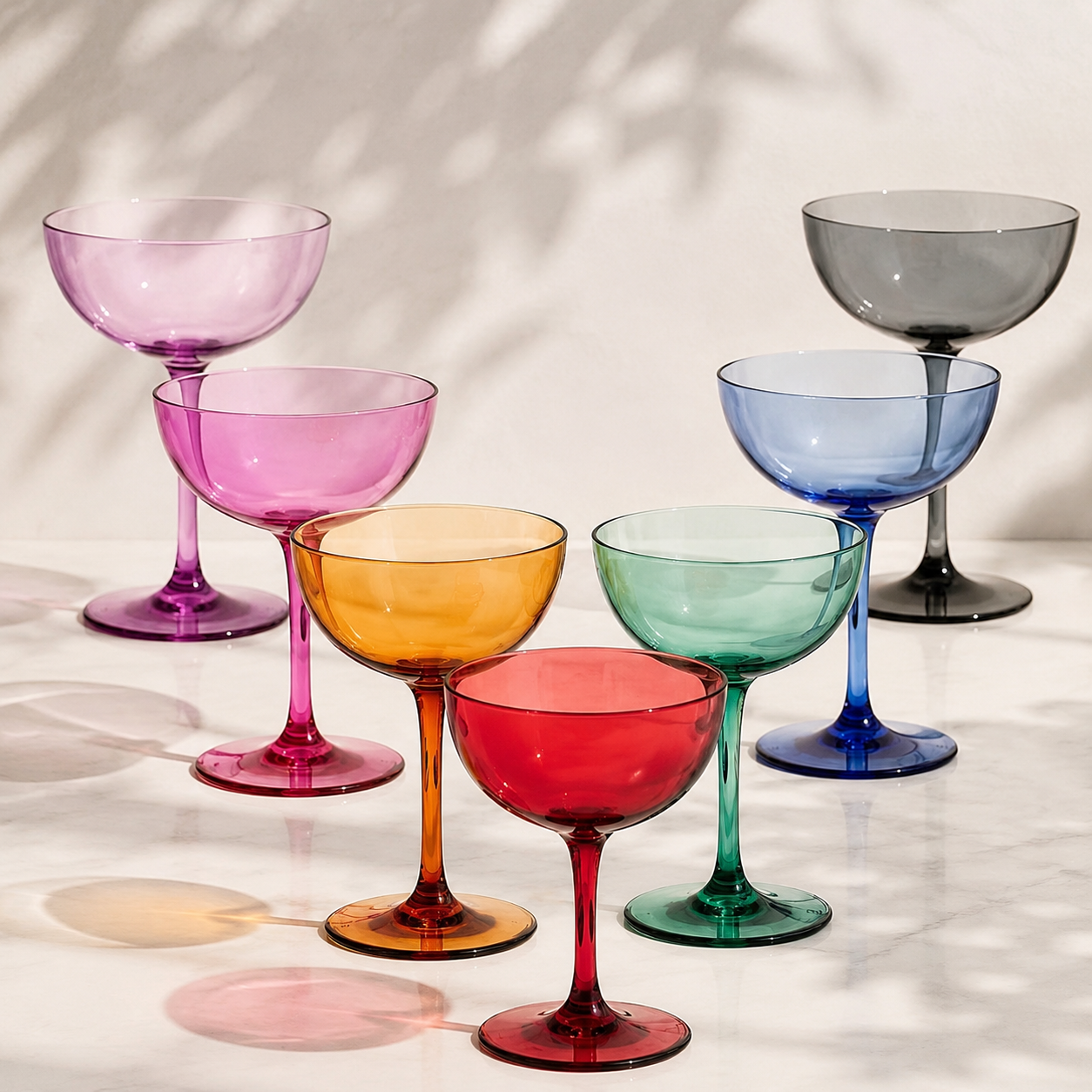 Crystal Coupe Glass – Champagne, Cocktail & Dessert Serving Cup