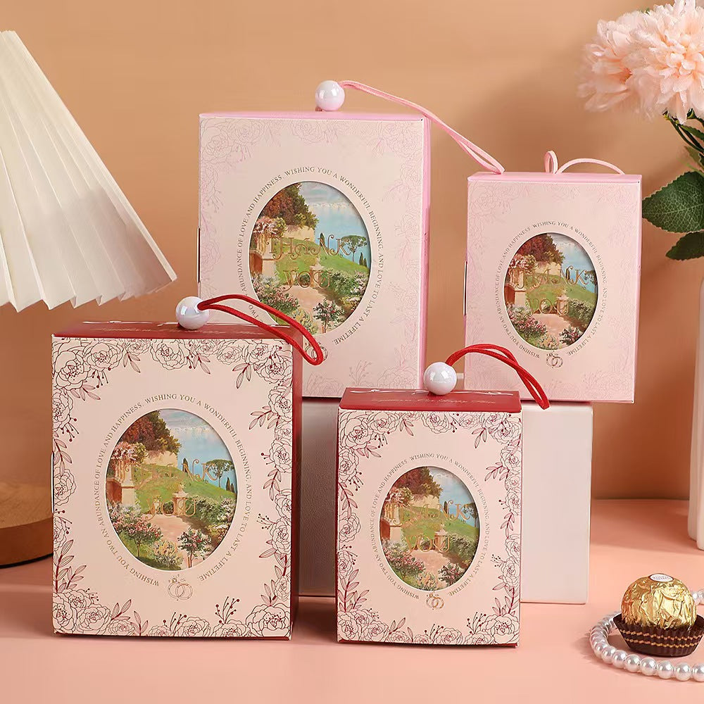 Candy Paper Gift Box Wedding Favor Box Treat Packaging Box