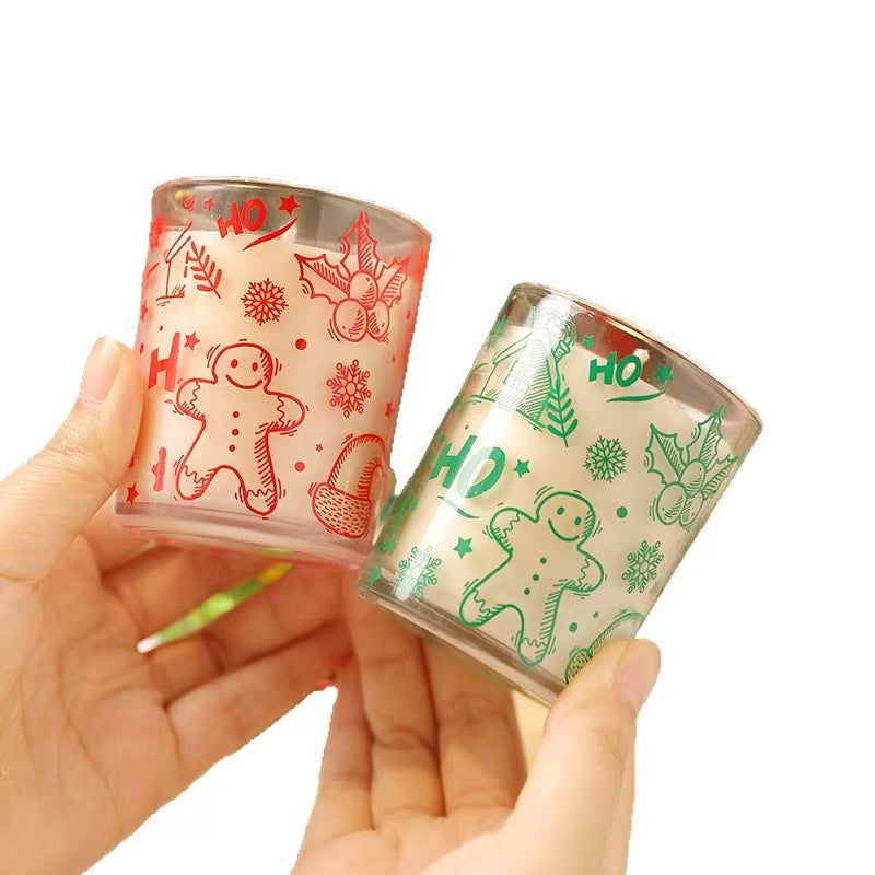 Christmas Glass Scented Candle