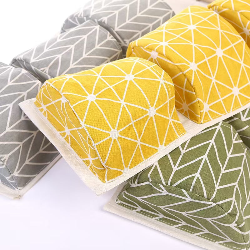 Waterproof Hanging Storage Bag Cotton Linen Wall Organizer