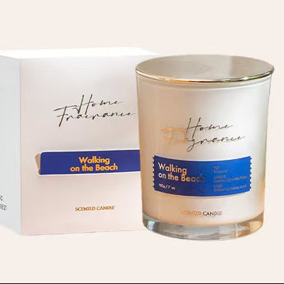 Silver Foil Mirror Soy Wax Candle